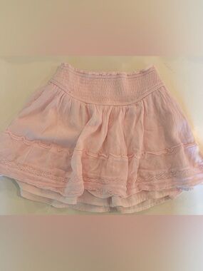 Hollister Pink Mini skirt Size XS